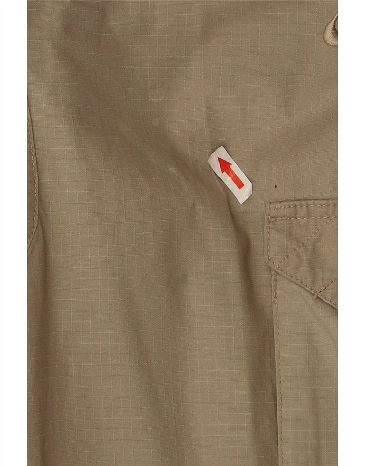 Nike Pantalon cargo droit pour homme Petit W30 L30 Coton beige