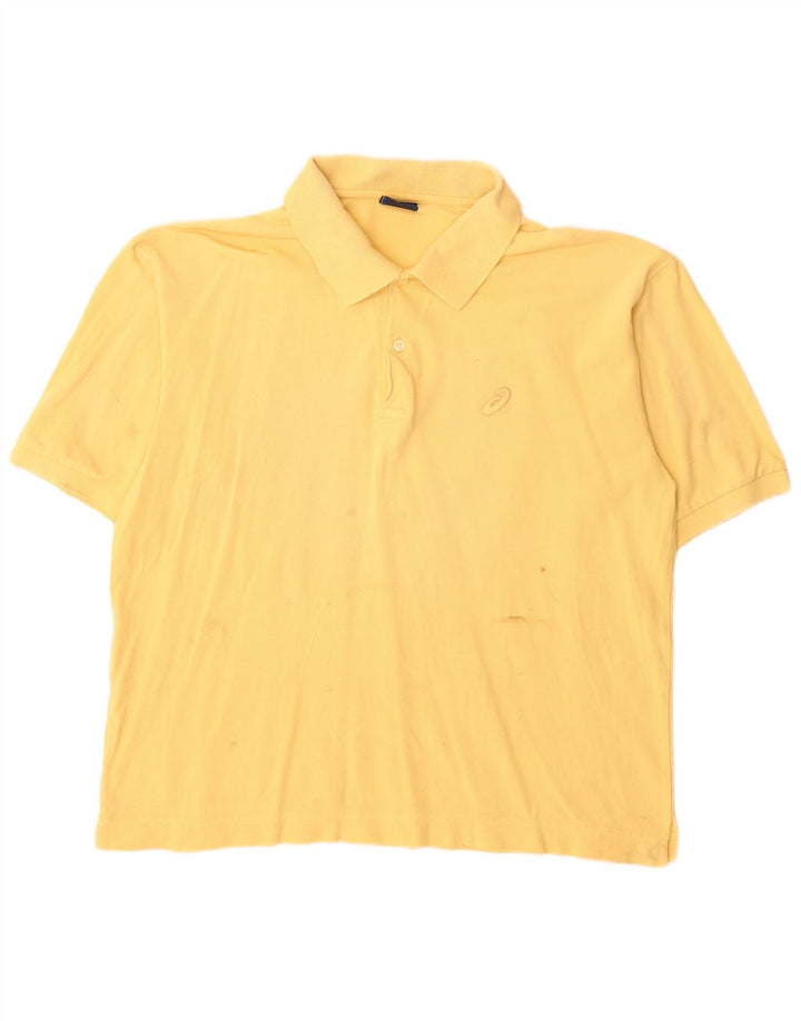 Asics Polo Homme Grand Jaune Coton