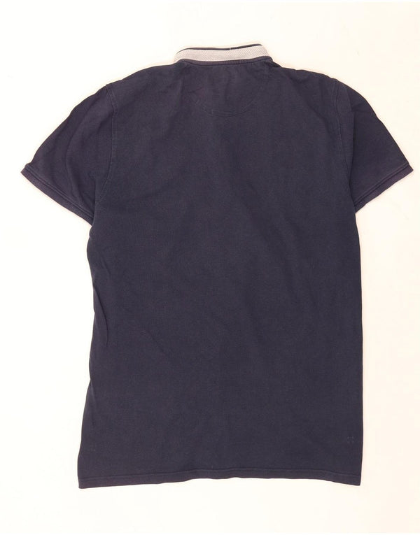 Massimo Dutti Polo coupe décontractée pour homme XL bleu marine