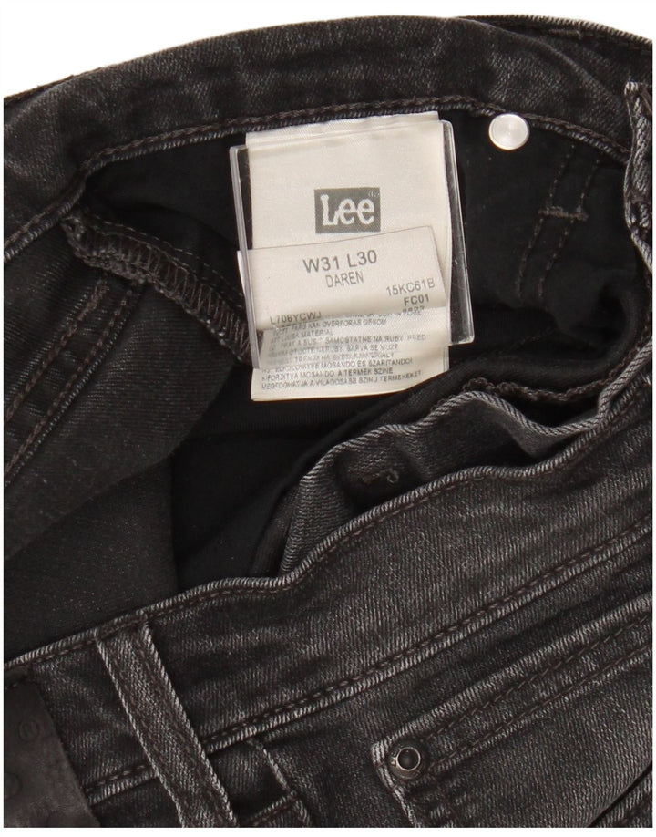Lee Jean droit Daren W31 L30 homme gris coton