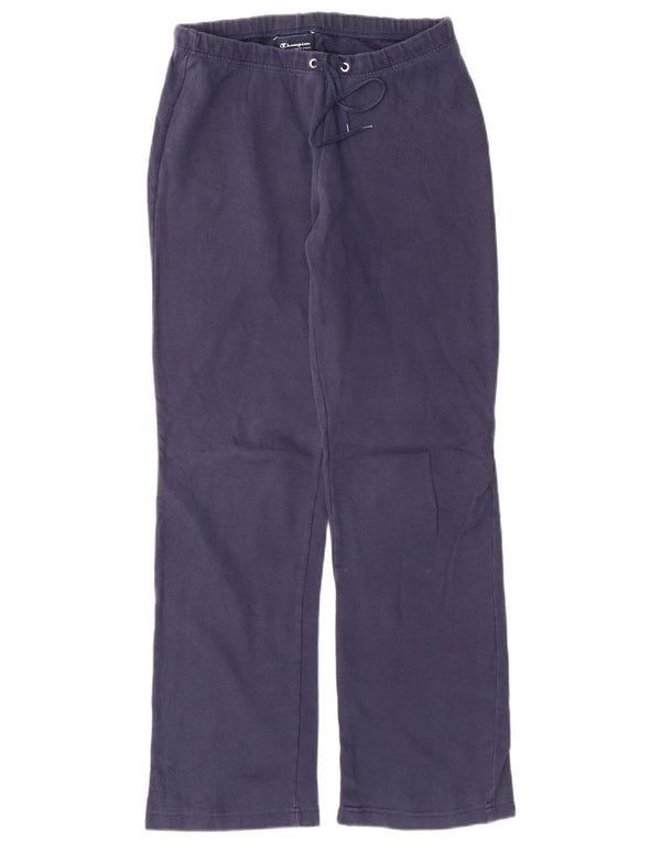 Champion Pantalon de survêtement Easy Fit pour femme UK 8 Small Bleu marine Coton