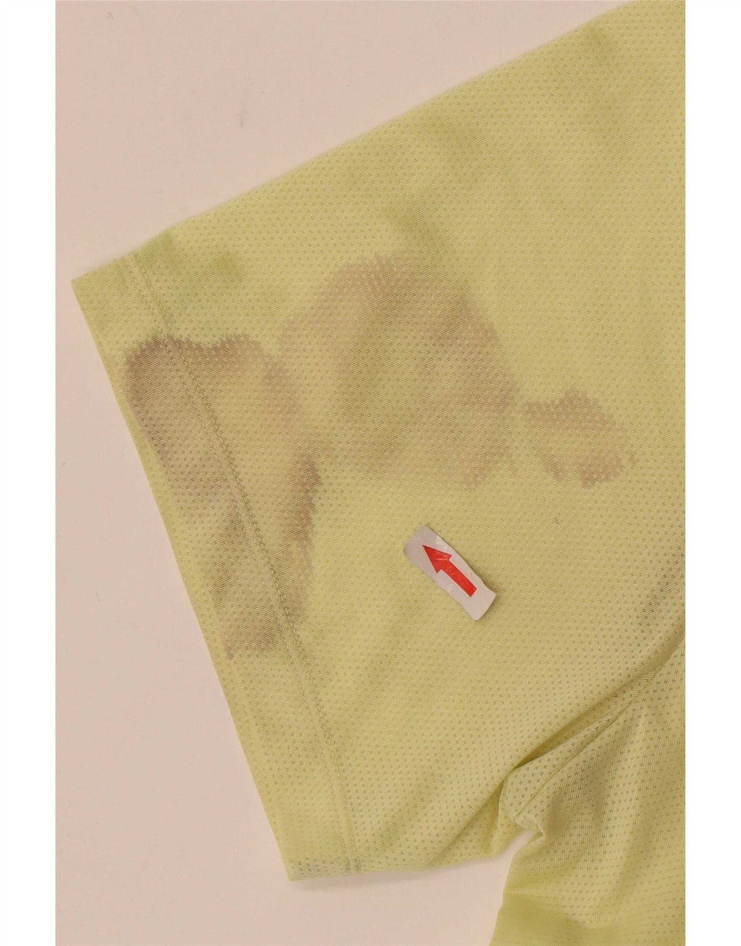 Nike Hommes Dri Fit Graphic T-Shirt Haut Large Jaune Polyester