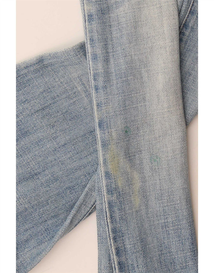 Benetton Jean Bootcut Femme W30 L33 Bleu