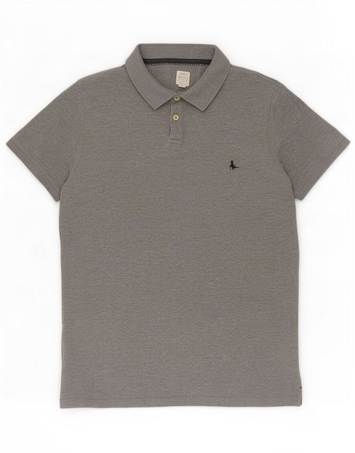 Polo Jack Wills pour homme en coton gris moyen