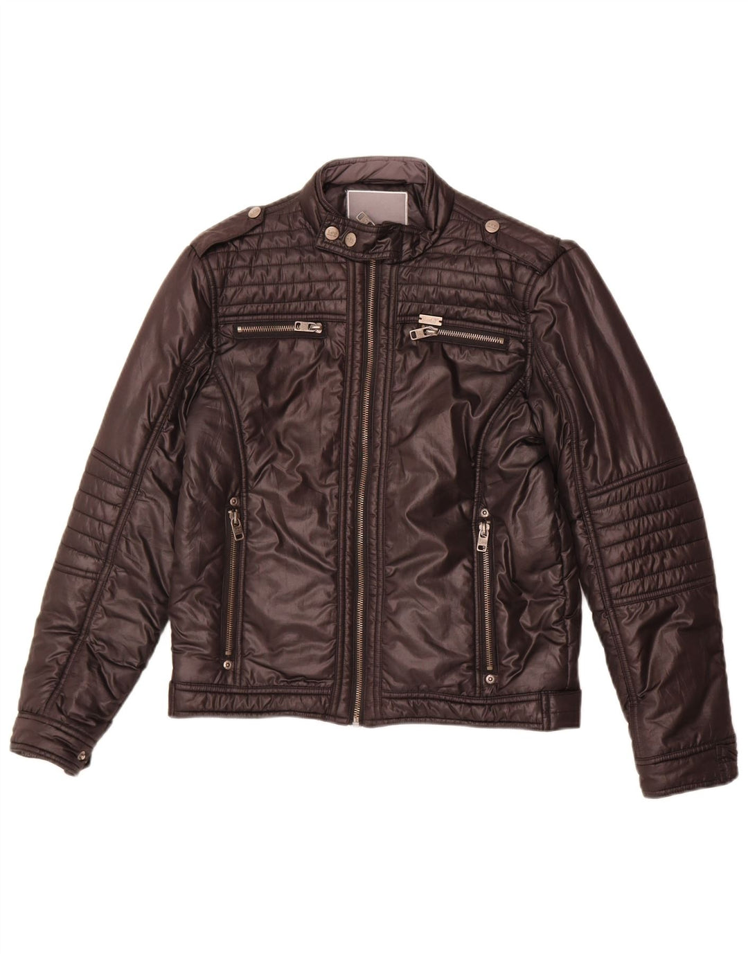 Lee Veste matelassée militaire garçon 11-12 ans Noir Polyester