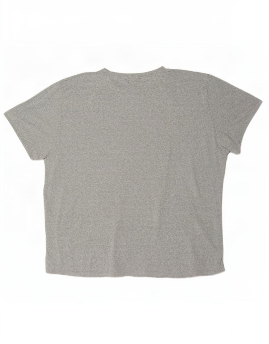 Gant T-Shirt Homme Top 3XL Gris Moucheté Coton