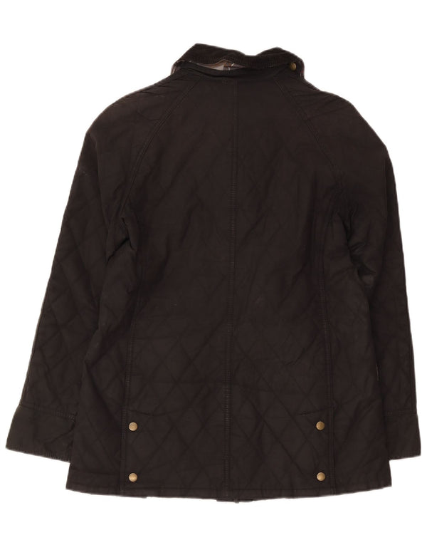 Barbour Veste matelassée pour femme UK 10 Small Noir