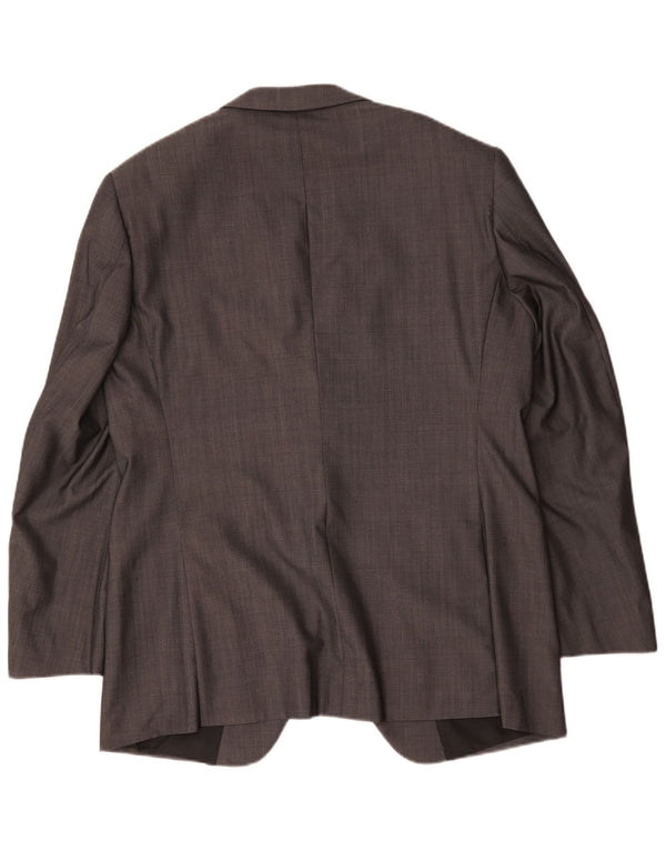 Marks & Spencer Veste blazer autographe 1 bouton pour homme UK 42 Large laine grise