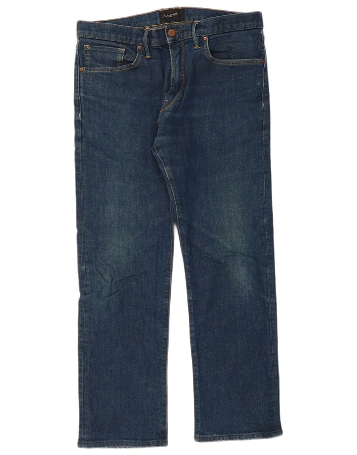 Marks & Spencer Jean droit autographe homme W32 L29 coton bleu