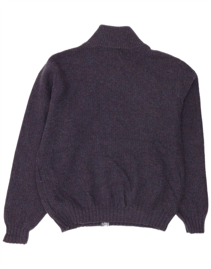 L.L.Bean Cardigan Homme Pull Grande Laine Bleu Marine