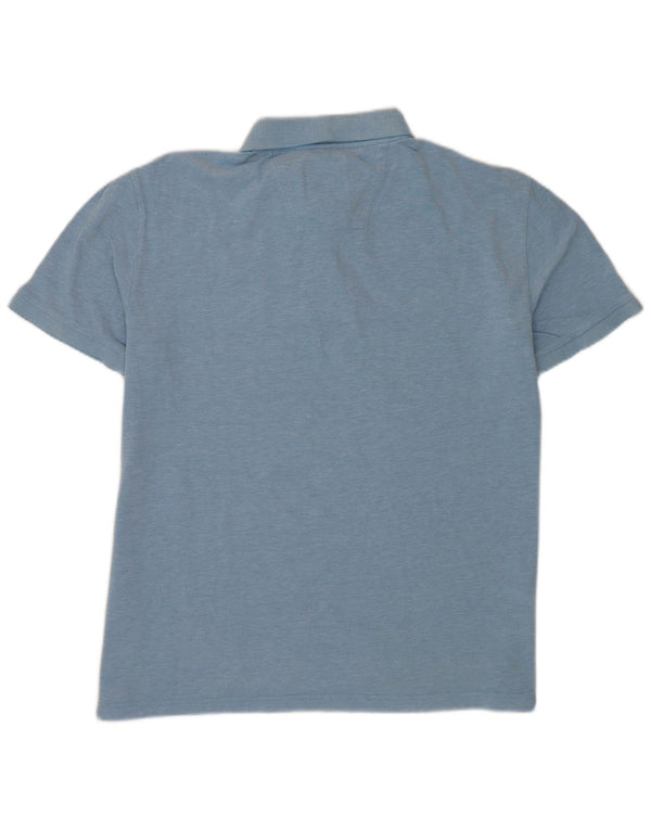 Nautica Polo Homme Coupe Slim XL Bleu Coton