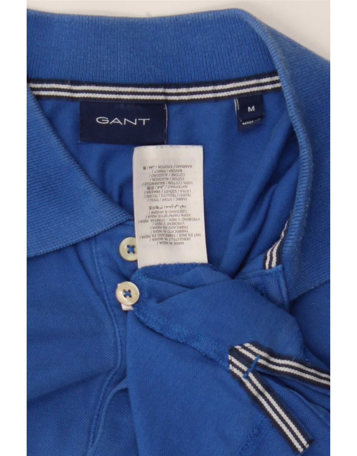 Gant Polo Homme Bleu Moyen Coton