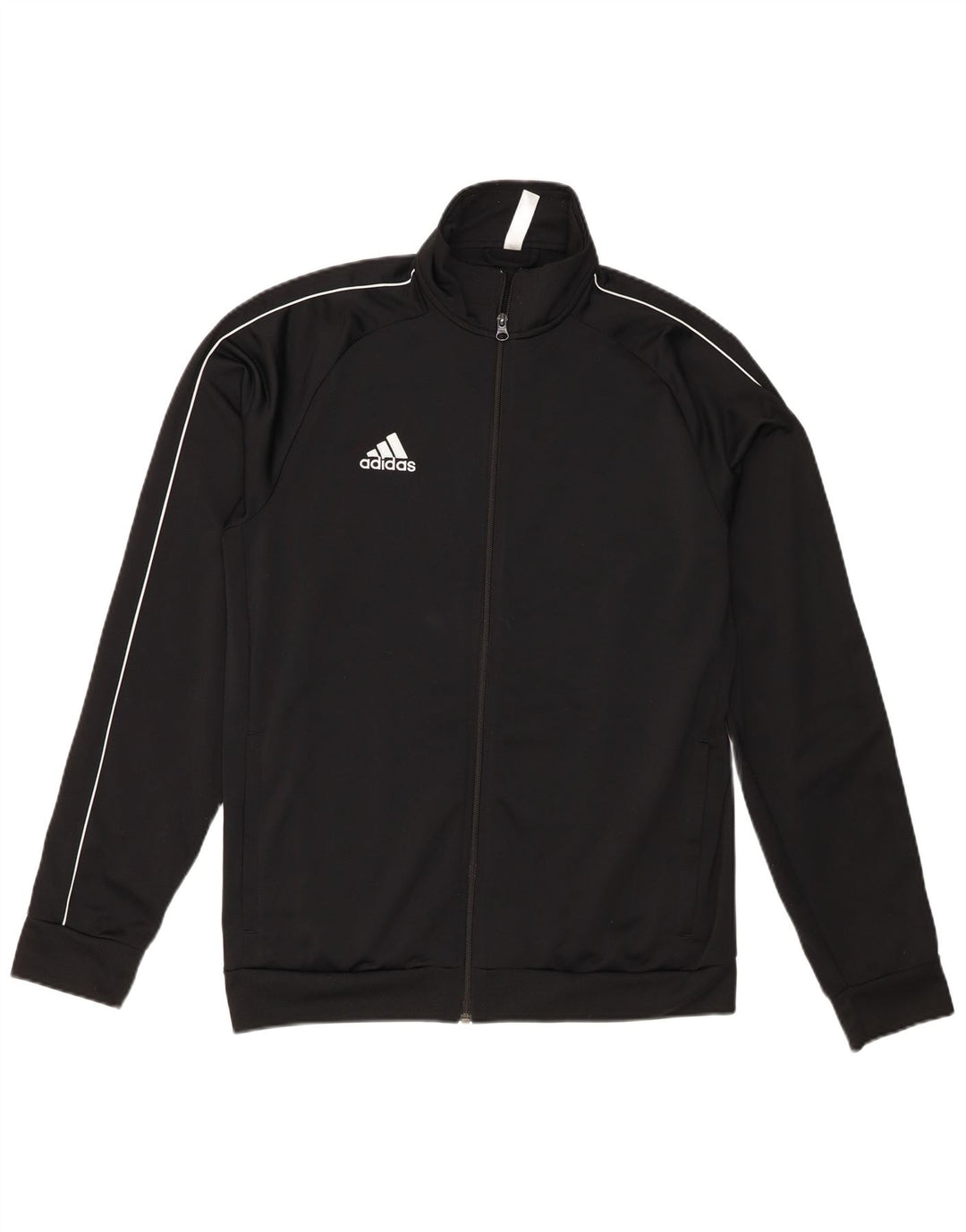 Adidas Veste de survêtement pour homme Large Noir Polyester