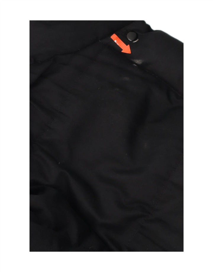 SERGIO TACCHINI Womens Padded Jacket UK 16 Large Black Polyester Vintage Sergio Tacchini and Second-Hand Sergio Tacchini from Messina Hembry 
