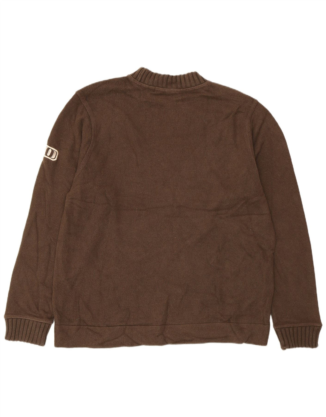 ANIMAL Pull col rond homme XL coton marron