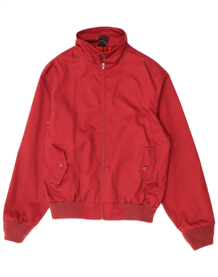 Brandit Veste Bomber Homme UK 38 Polyester Rouge Moyen