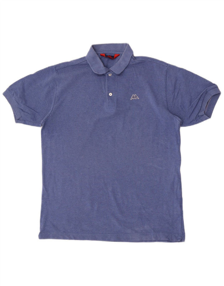 Kappa Polo Homme Bleu Moyen Coton