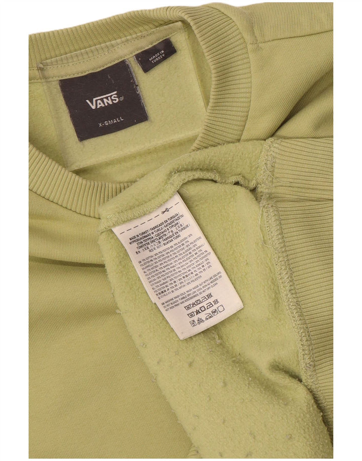 Vans Sweatshirt Jumper XS Vert Coton Homme