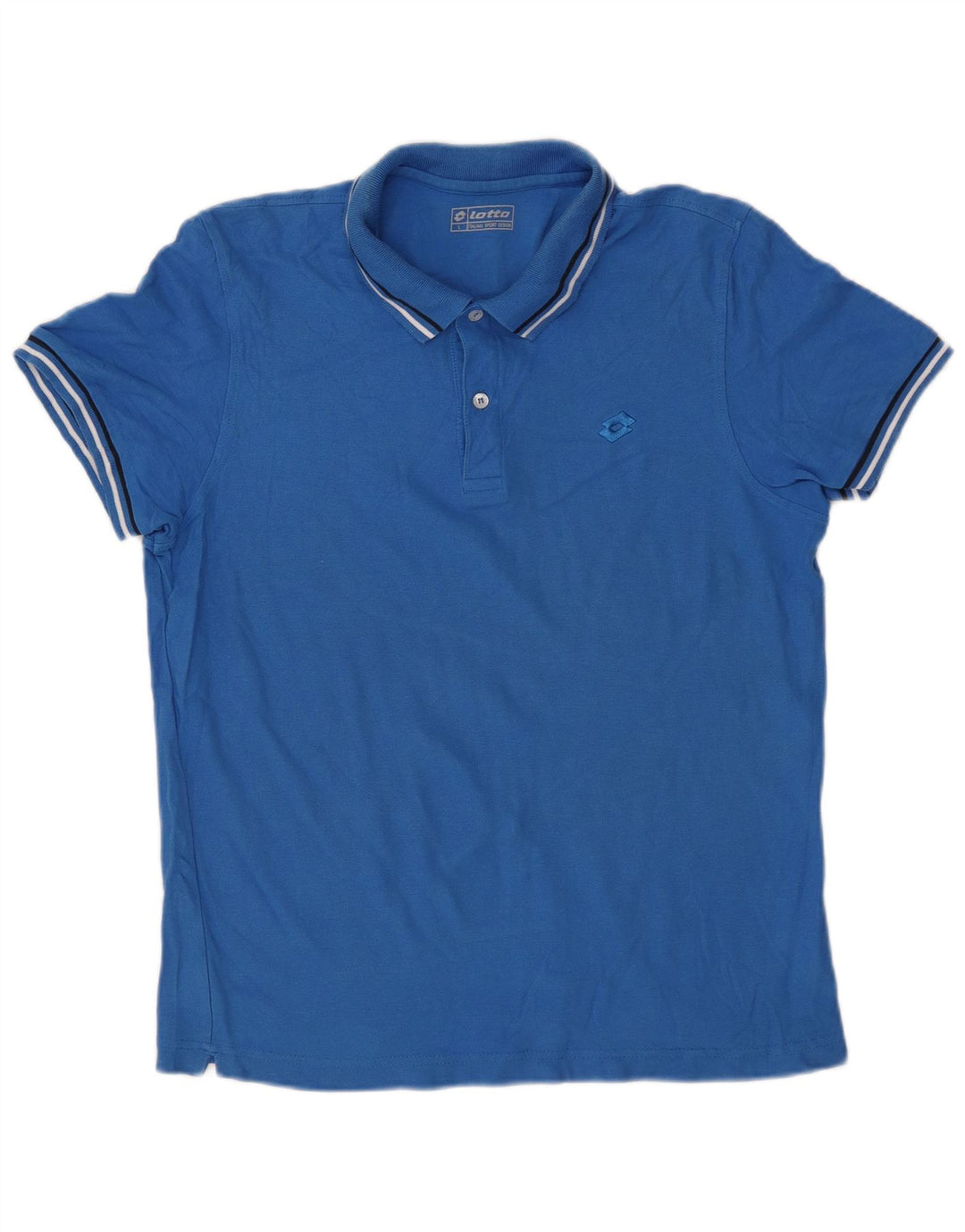 Lotto Polo Homme Grand Bleu Coton