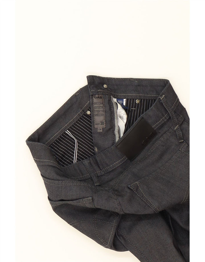 GAS Womens Straight Jeans W30 L34  Grey Cotton Vintage Gas and Second-Hand Gas from Messina Hembry 