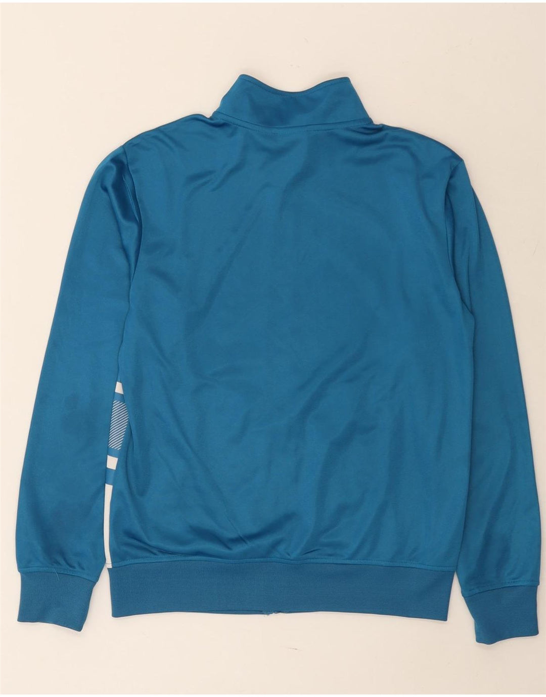 Diadora Veste de survêtement pour homme Small Bleu Colorblock Polyester