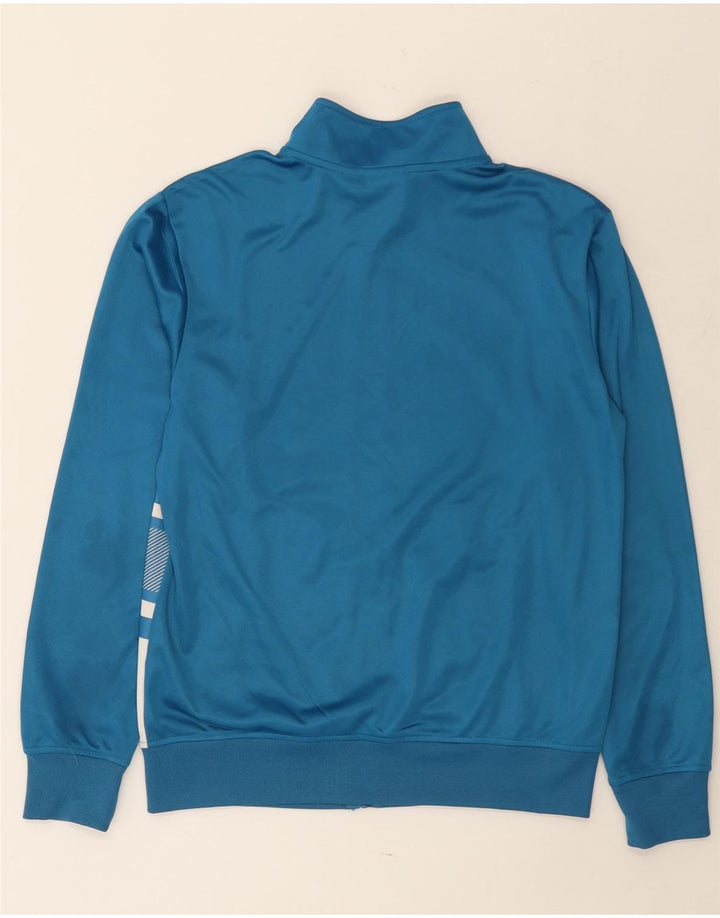 Diadora Veste de survêtement pour homme Small Bleu Colorblock Polyester