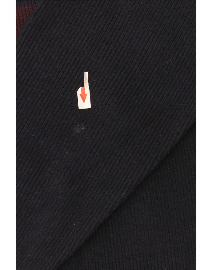 Marks & Spencer Pull à col rond pour homme Bleu marine moyen Polyester