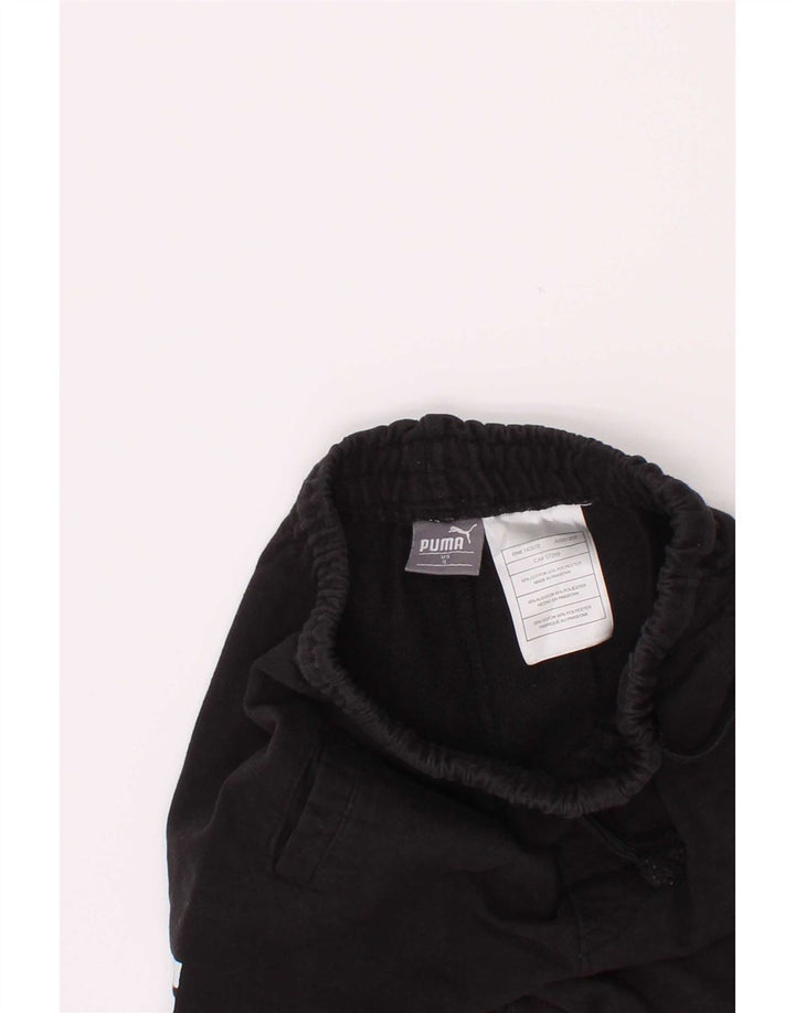 Puma Short de sport graphique garçon 4-5 ans noir coton