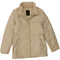 Gas Veste matelassée à capuche pour femme UK 14 Large Beige Nylon