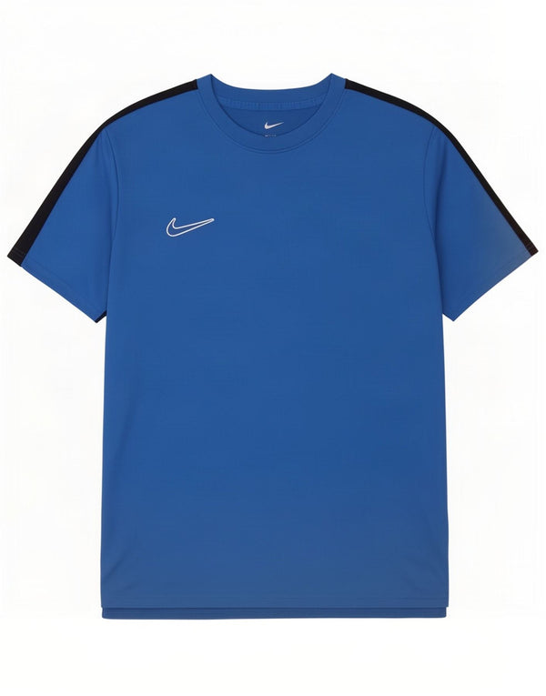 Nike Hommes Dri Fit Slim T-Shirt Haut 2XL Bleu Colorblock Polyester
