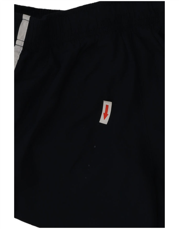 Nike Short de sport Dri Fit pour femme UK 8 Small Bleu marine Polyester