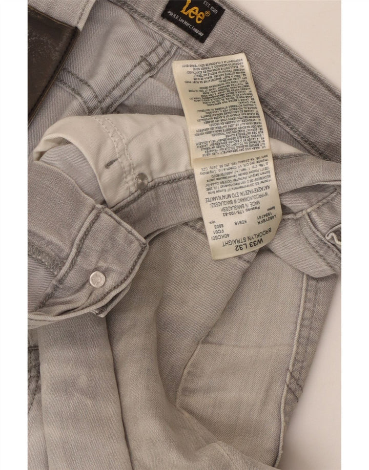 LEE Jean Droit Homme W33 L32 Gris