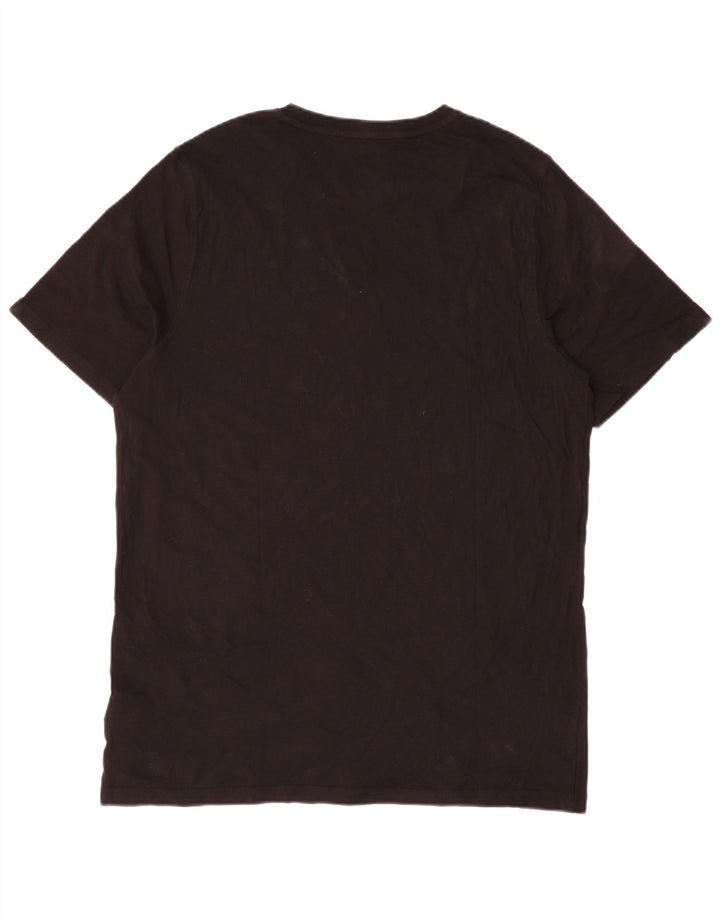 Puma T-shirt graphique pour hommes, grand, noir, coton