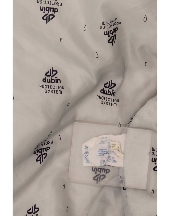 Dubin Veste matelassée à capuche pour homme IT 50 Large Blanc Colorblock Polyester