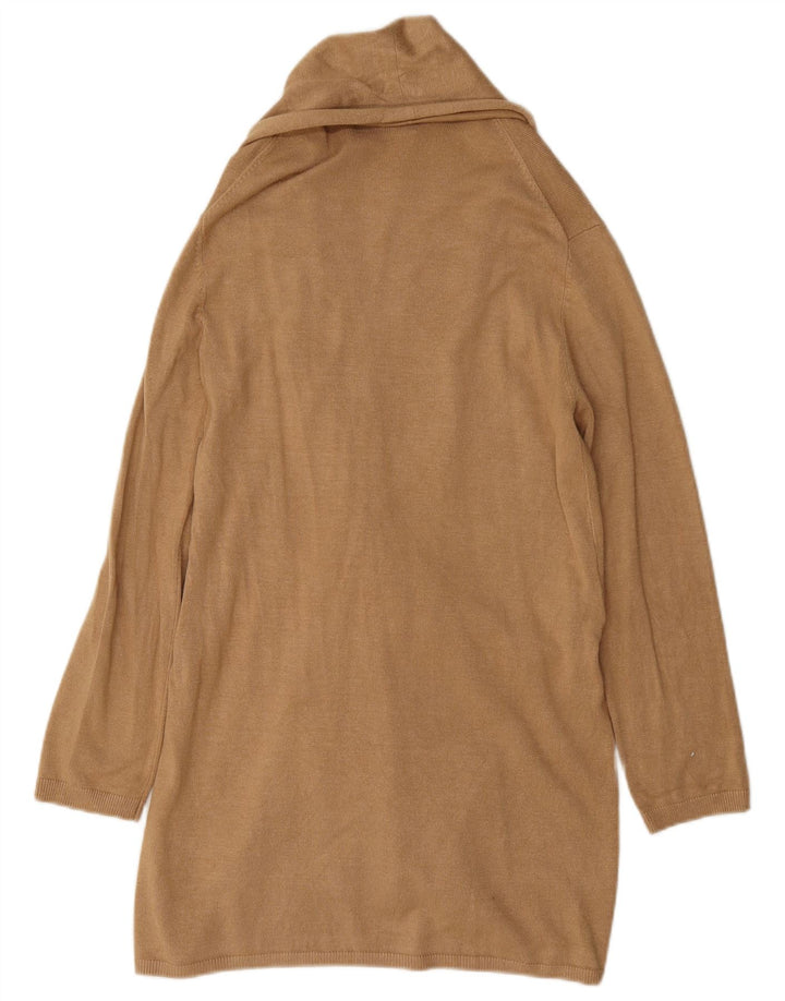 Zara Cardigan long pour femme UK 10 Petit Beige