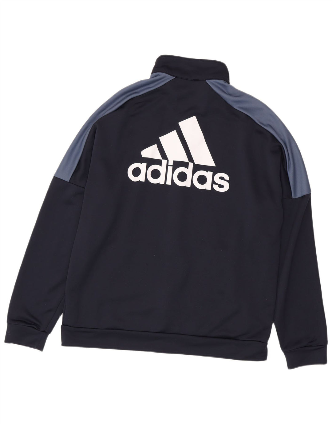ADIDAS Veste de survêtement graphique pour homme XL Bleu marine Colourblock