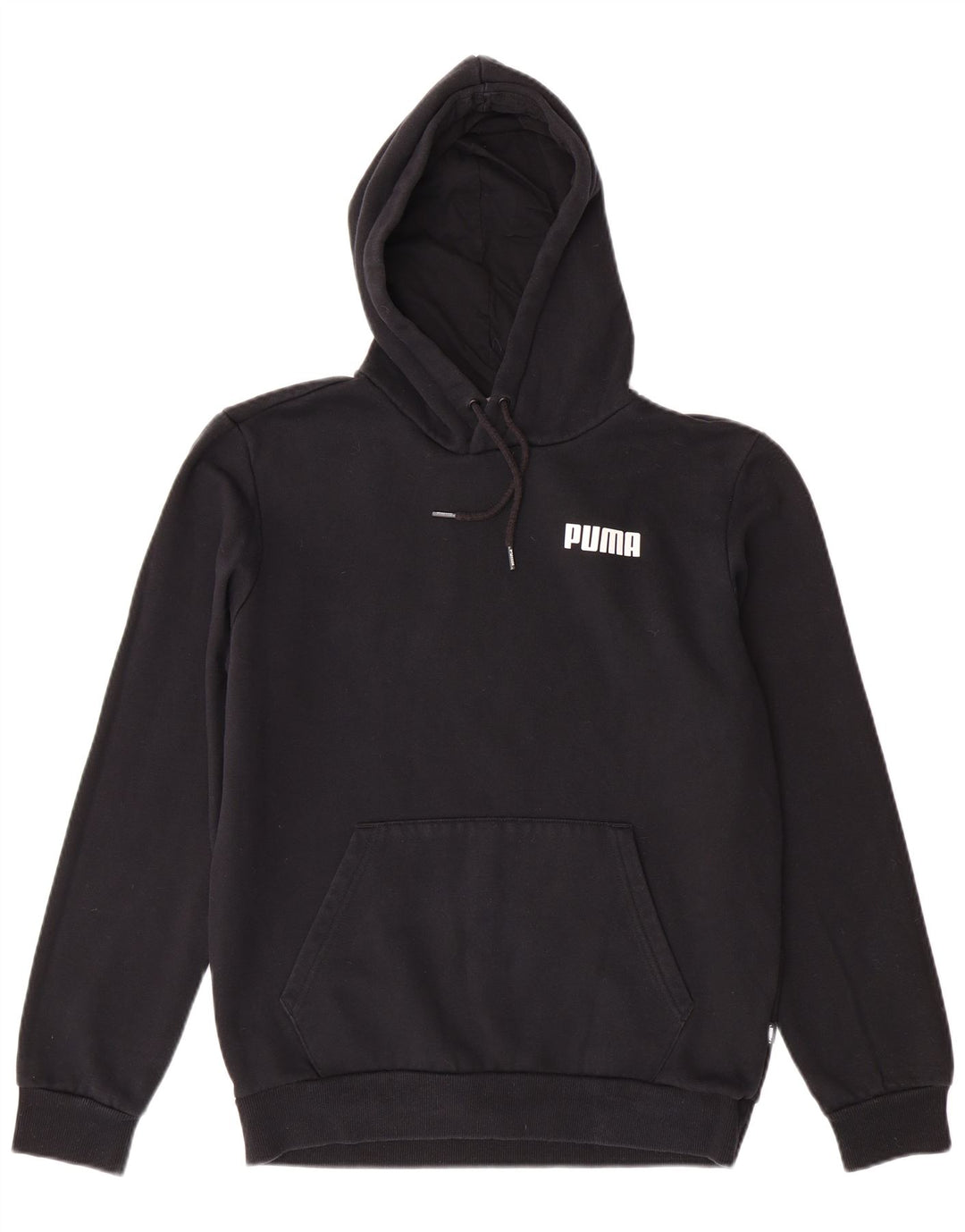 PUMA Pull à capuche pour homme Petit Noir Coton