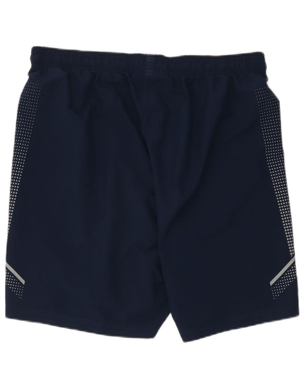 Under Armour Short de Sport Heat Gear Homme Bleu Marine XL