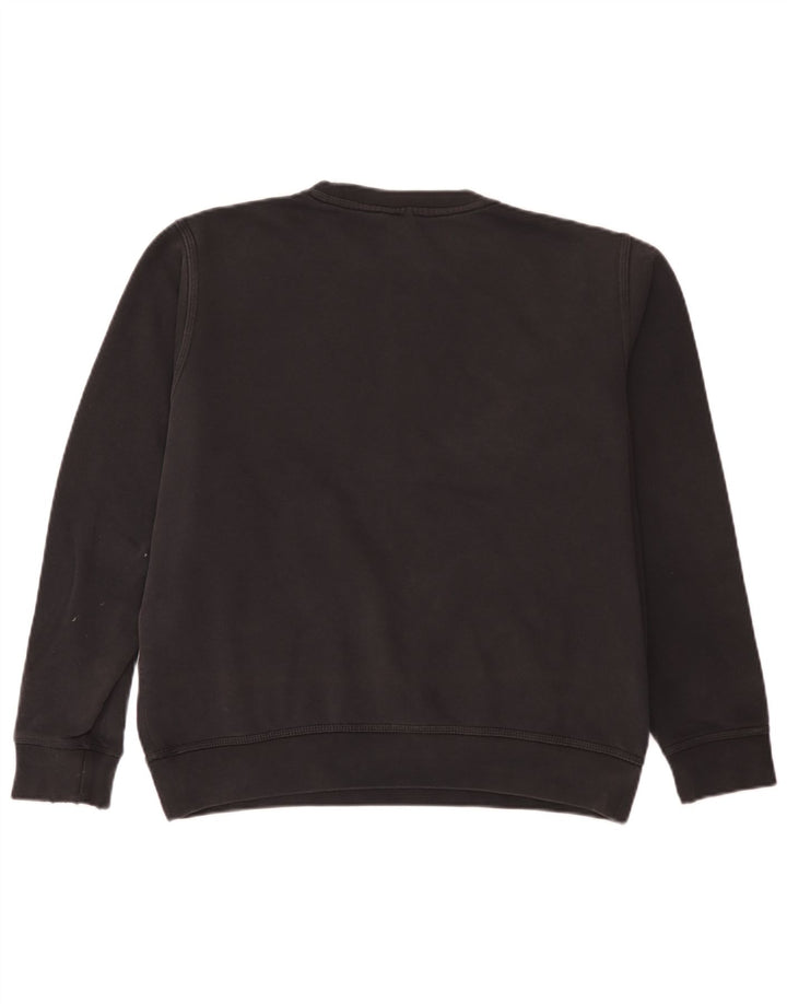 Nike Sweat-shirt pour homme en coton noir Taille L
