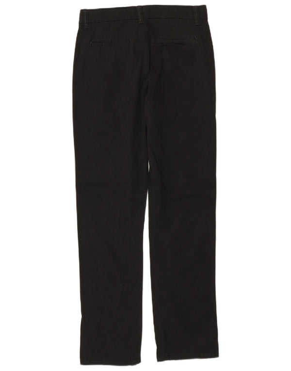 Izod Pantalon Chino Regular Fille 15-16 ans W28 L29 Noir Coton