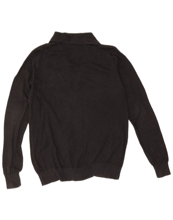 Fred Perry Pull Cardigan Garçon 13-14 Ans Grand Noir Coton