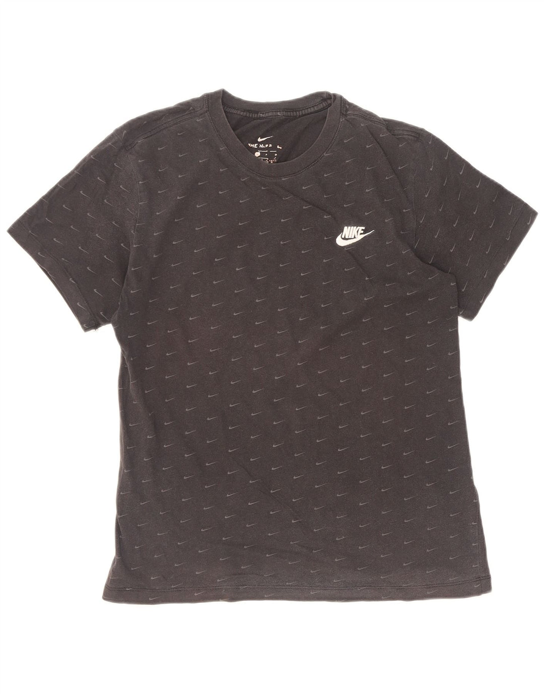 Nike T-shirt graphique pour homme en coton noir Taille S