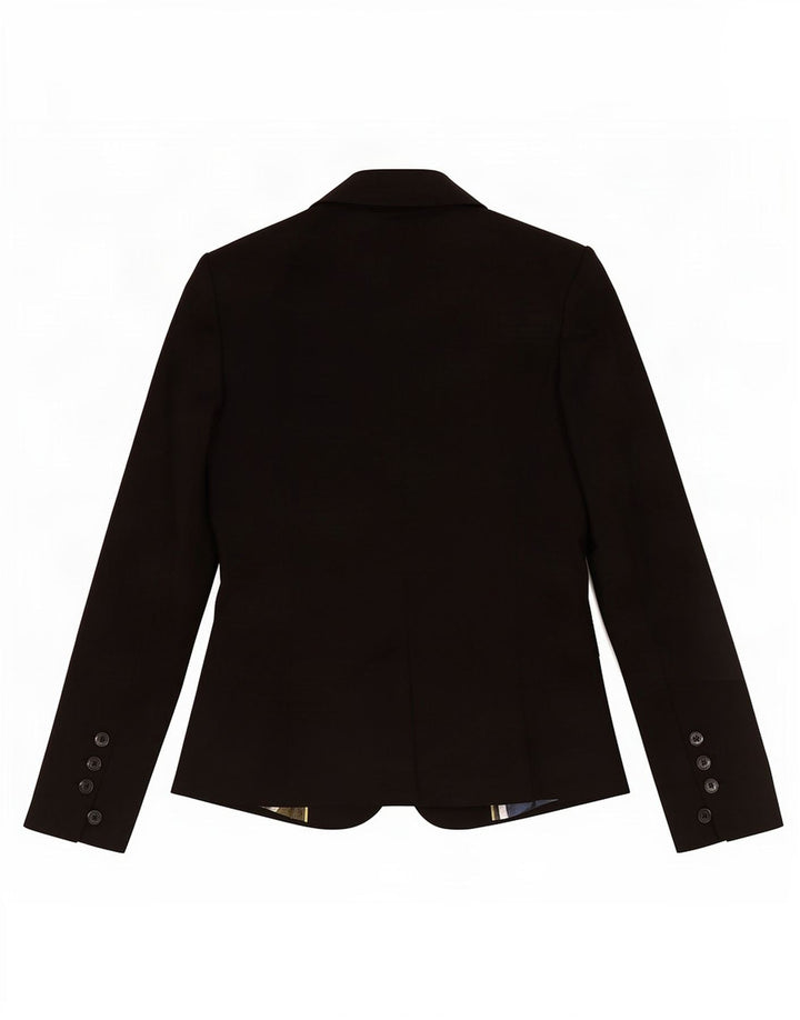 Ted Baker Veste blazer à 1 bouton pour femme Taille XS Noir
