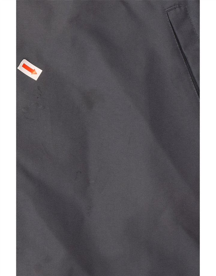 ADIDAS Veste coupe-vent à capuche pour homme UK 44/46 Large Gris