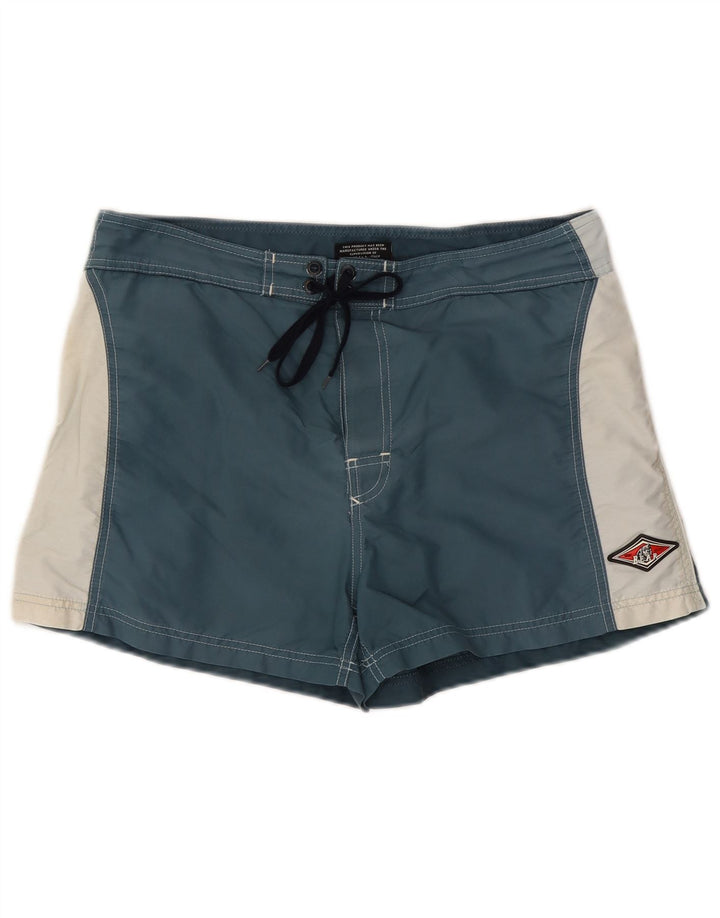 Bear Short de Bain Homme Large Bleu Colorblock Polyamide