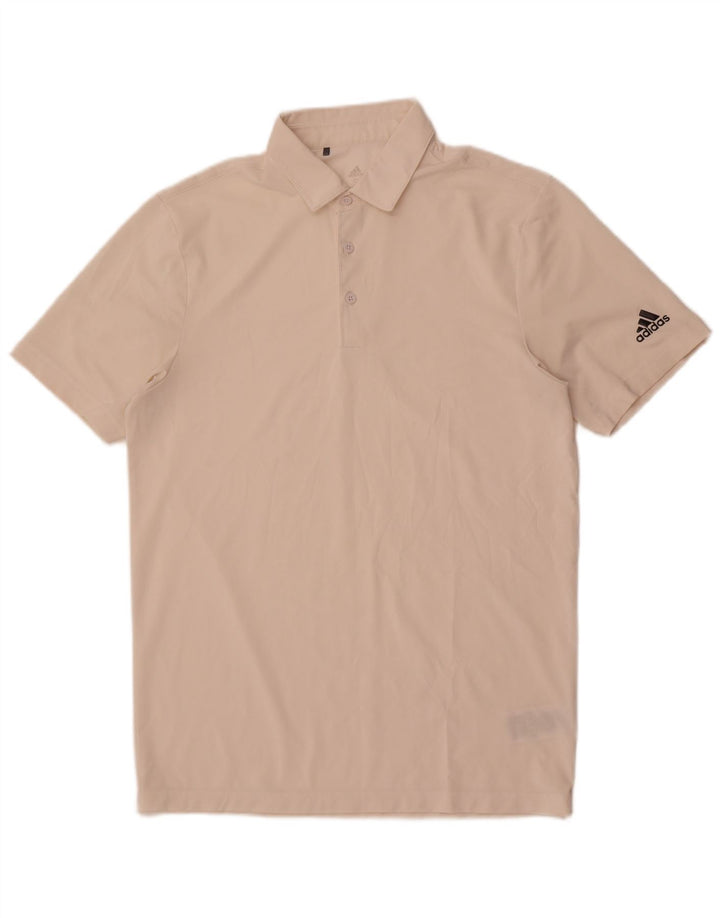 Adidas Homme Primegreen Polo Petit Blanc Polyester
