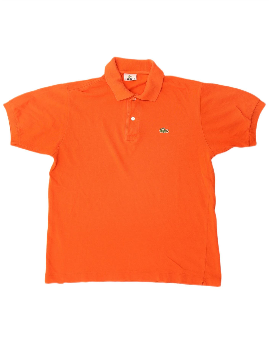 Lacoste Polo Homme Taille 4 Coton Orange Moyen