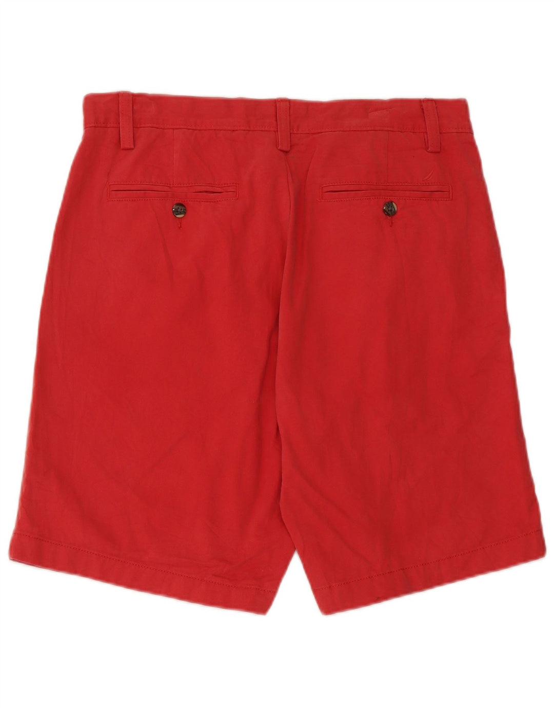 Nautica Short Chino Homme W32 Coton Rouge Moyen