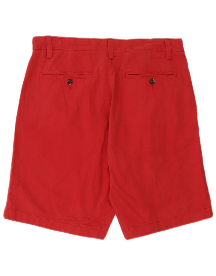 Nautica Short Chino Homme W32 Coton Rouge Moyen