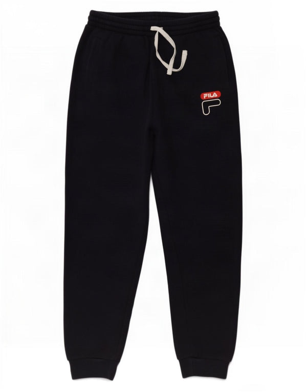 Fila Homme Pantalon De Survêtement Joggers Petit Bleu Marine Coton